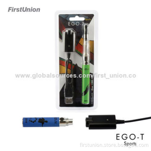 Fashionable football themed ego electronic cigarette EGO-T sport, CE and RoHS marks